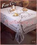 Ubrus plastov� krajkov�<br>110 x 140 cm /  JS-917