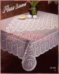 Ubrus plastov� krajkov�<br>110 x 140 cm /  JS-957