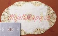 De�ka plastov� v�no�n�<br>30 x 45 cm zlat�