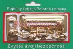 Pojistn etzek dve<br>mosaz