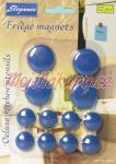 Magnety na lednici<br>plast 12 ks